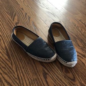 Gucci  leather espadrilles